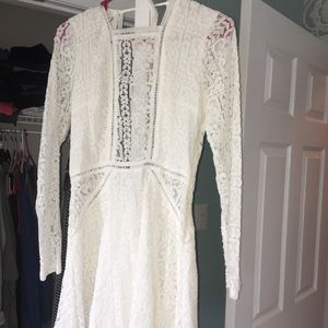 White Lace Dress